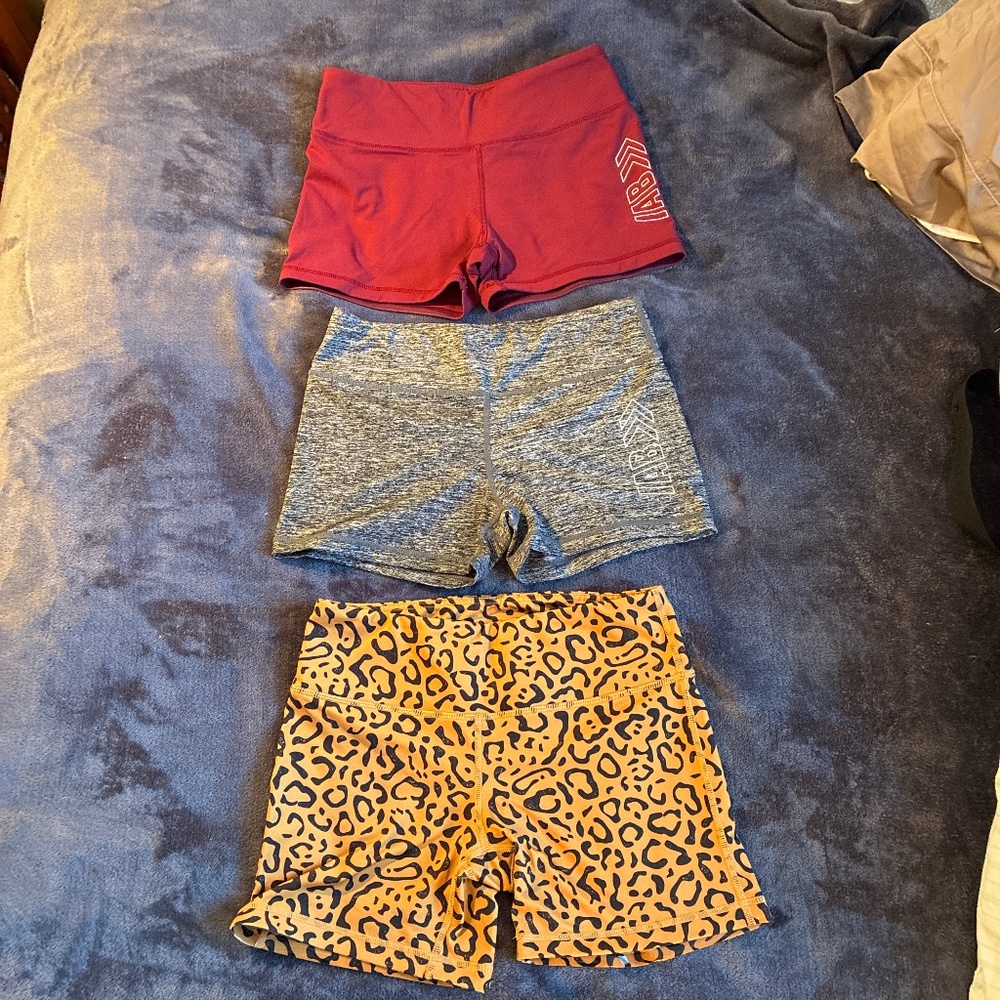 IAB Shorts 3 pairs size s size 6 see description!!!